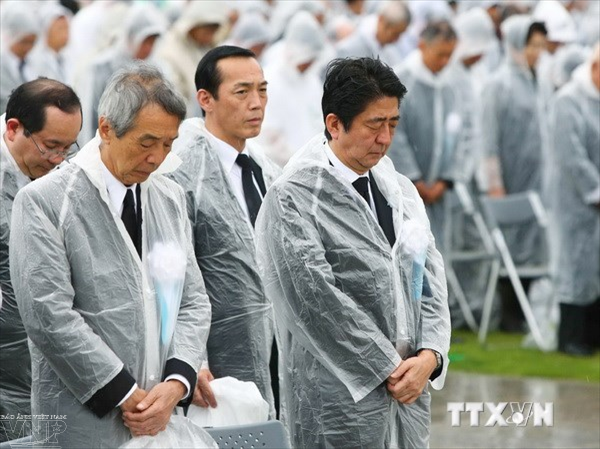 日本广岛市举行核爆受害者纪念仪式 - ảnh 1