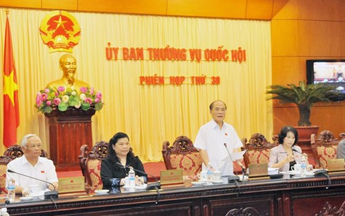 越南国会常务委员会向法律草案提供意见 - ảnh 1