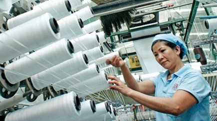 越南纺织品服装逐渐占领国内市场 - ảnh 1