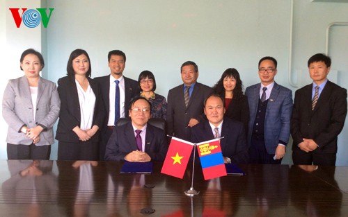 越南之声广播电台与蒙古国家公共广播电台的传媒合作 - ảnh 1
