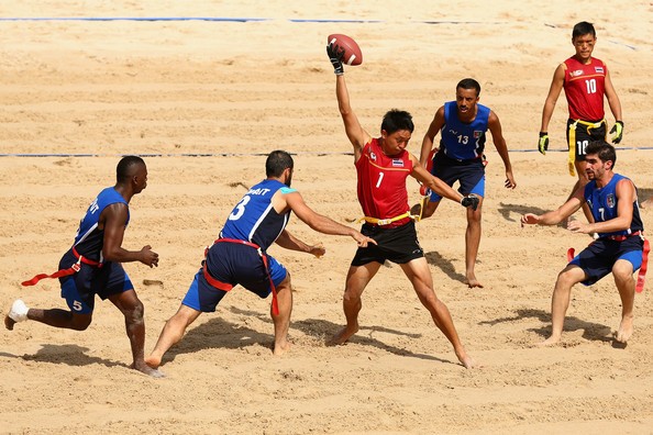 越南接过亚奥理事会会旗担任2016年亚洲沙滩运动会东道主 - ảnh 1