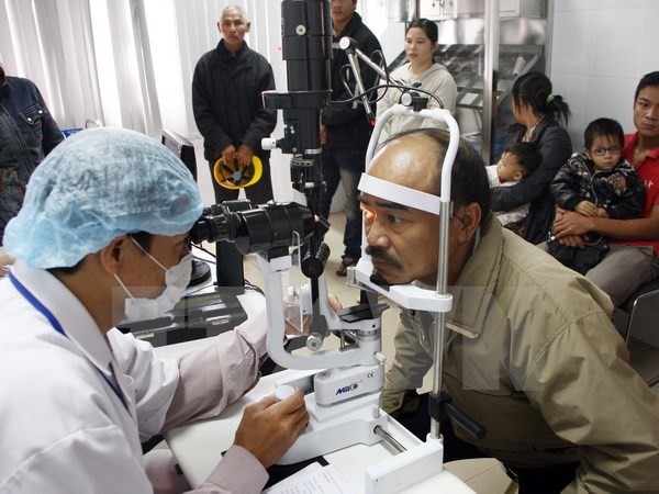 2015年国际奥比斯组织将向承天顺化省眼睛保护项目提供援助 - ảnh 1