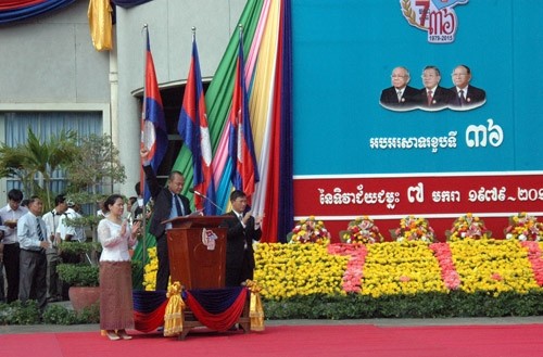 缅甸驻越南大使馆举行独立日招待会   - ảnh 1