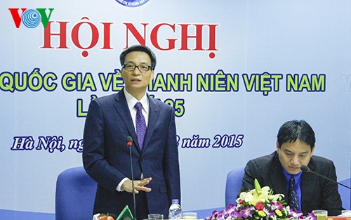 越南政府副总理武德担：加强在青年法律教育工作中的配合 - ảnh 1