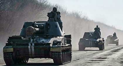 乌克兰宣布未能撤出重型武器 - ảnh 1
