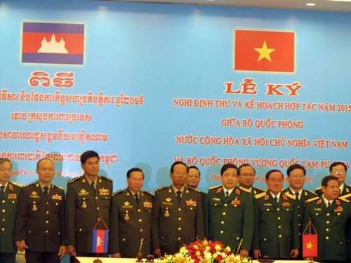 越柬两国国防部加强合作 - ảnh 1