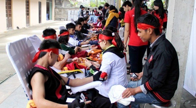 第8次春天献血节在河内举行 - ảnh 1