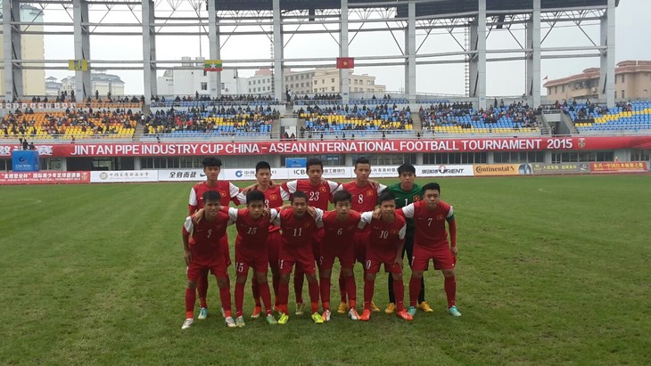 越南U15队晋级中国-东盟青少年足球邀请赛决赛 - ảnh 1