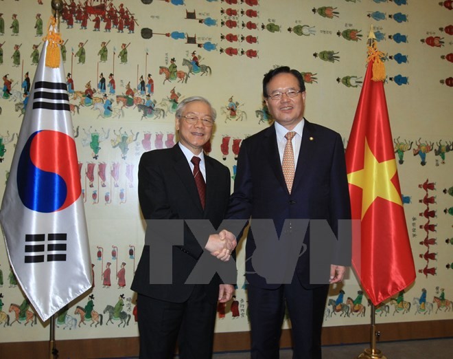 韩国国会议长郑义和对越南和菲律宾进行访问 - ảnh 1