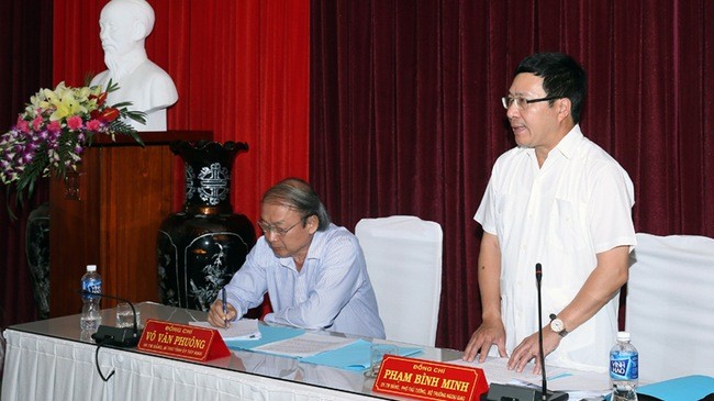越南政府副总理黄忠海和范平明的活动 - ảnh 2