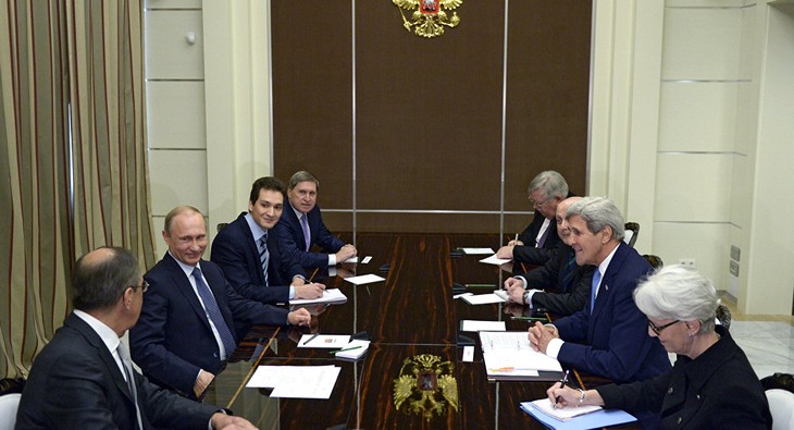 俄总统在索契会见美国国务卿 - ảnh 1