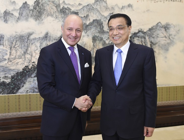 中国与法国一致同意加强多领域合作 - ảnh 1