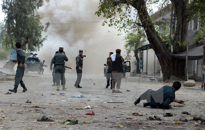 阿富汗南部发生爆炸袭击 近70人受伤 - ảnh 1