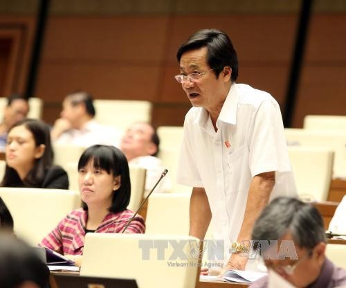 越南13届国会9次会议讨论《行政诉讼法修正案（草案）》 - ảnh 1