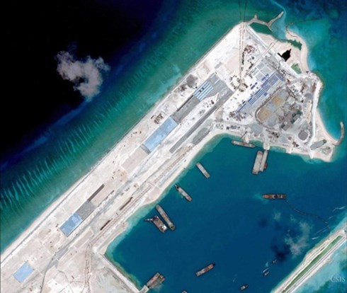 美国对中国加强在东海的填海造岛活动发出警告 - ảnh 1