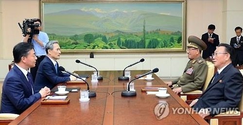 韩朝高级别对话达成六项协议旨在缓和紧张局势 - ảnh 1