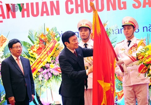 越南国家主席张晋创出席外交部门成立70周年纪念大会 - ảnh 1