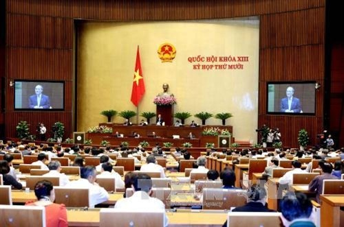 越南选民高度评价国会质询和回答质询活动形式革新 - ảnh 1