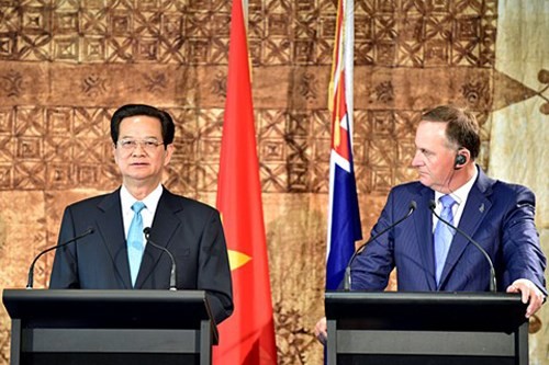 越南—新西兰发表联合声明 - ảnh 1
