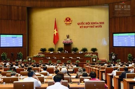 越南国会一次具有多项革新内容的会议留下的印迹 - ảnh 1