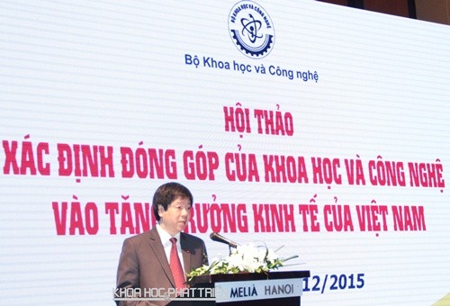 确定科技为越南经济增长作出的贡献 - ảnh 1