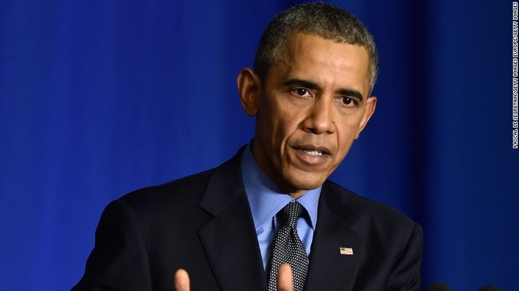 美国总统奥巴马发表关于反恐行动的讲话 - ảnh 1