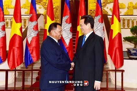 越南希望与柬埔寨加强在多个领域的合作 - ảnh 1