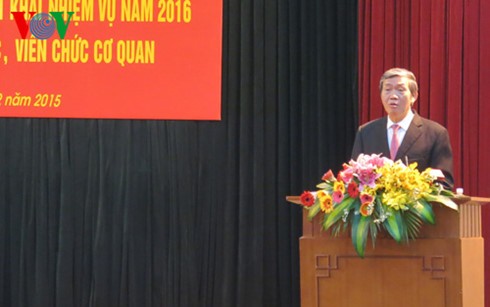 越共中央宣教部总结2015年工作 - ảnh 1