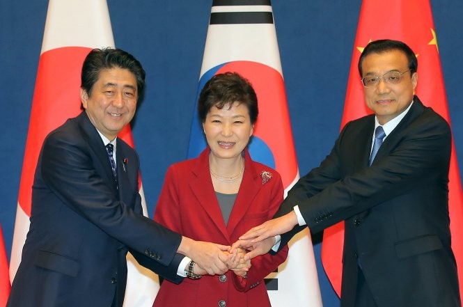 中日韩自贸协定谈判未取得进展 - ảnh 1