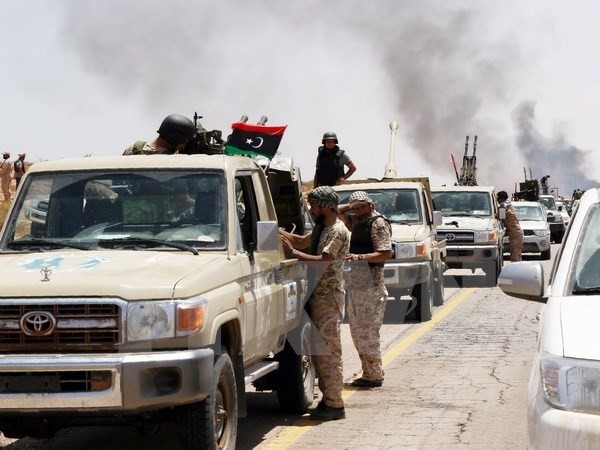 利比亚总统委员会召见法国大使抗议军事干涉行为 - ảnh 1