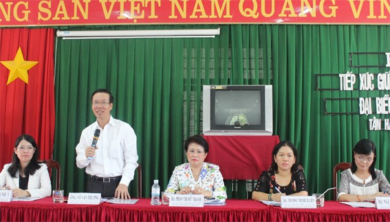 越南选民期待14届国会能成为行动的国会 - ảnh 1