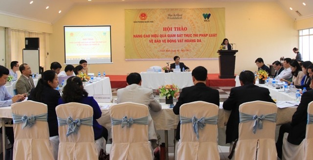 越南国会代表讨论保护野生动物问题 - ảnh 1