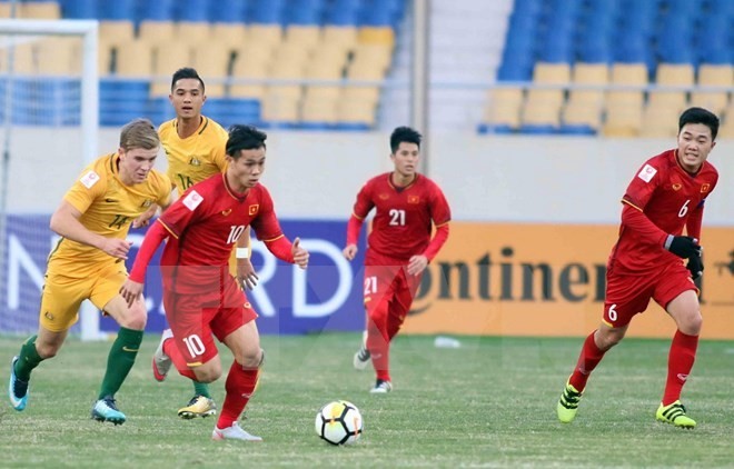 2018年U23亚锦赛D组：越南队1比0战胜澳大利亚队 - ảnh 1