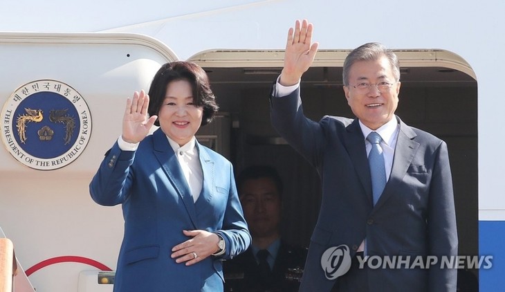 韩国承诺同法国合作建设朝鲜半岛持久和平 - ảnh 1