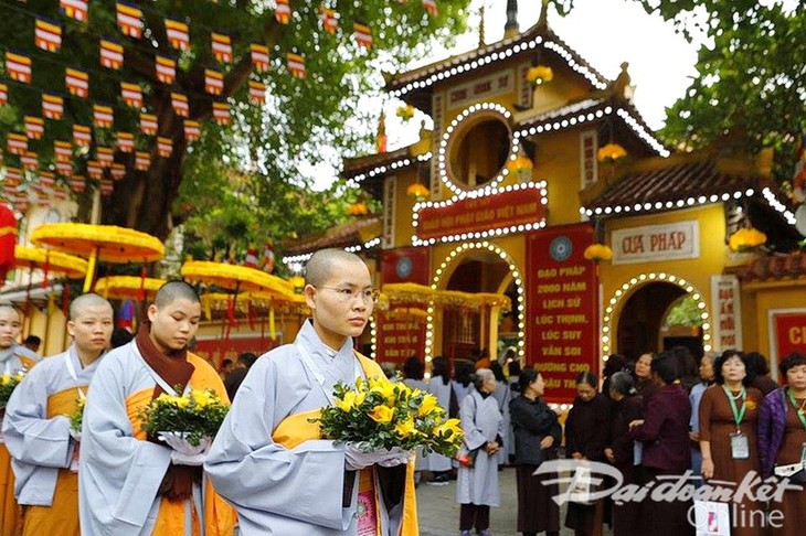 越南佛教同各国佛教团结建设和平的世界 - ảnh 1