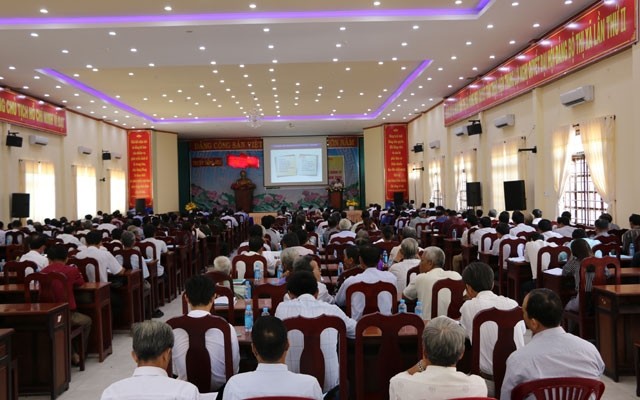 越共中央宣教部举办越柬陆地边界管理工作结果宣传培训班 - ảnh 1