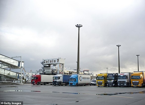 法国港口再发现8人藏冷藏货车 包括4名孩童 - ảnh 1