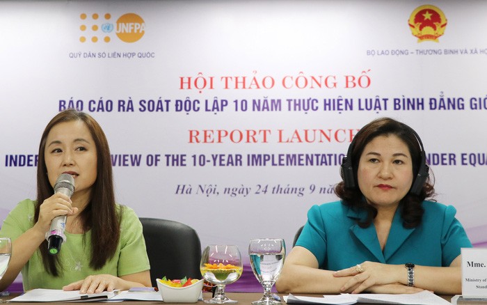 越南在性别平等方面取得进步 - ảnh 1