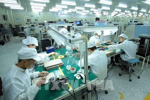  越南电子产业吸引外国投资者 - ảnh 1
