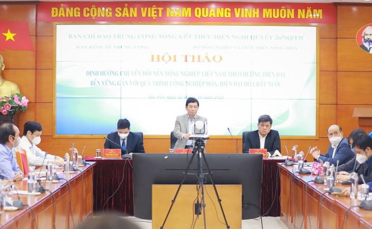  在国家工业化现代化事业中朝着现代、可持续方向重组越南农业 - ảnh 1