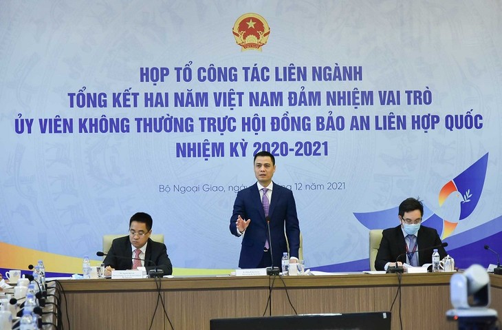 越南出色完成2020-2021年联合国安理会非常任理事国任期 - ảnh 1