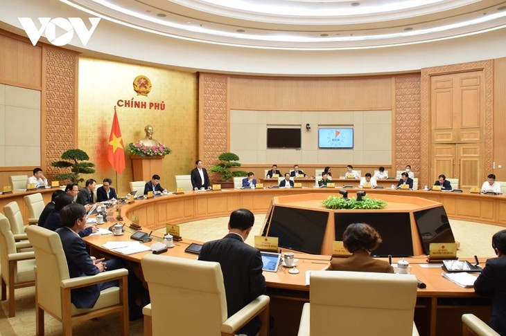 越南政府总理范明政：要出台解决规划工作困难和障碍的决议 - ảnh 1
