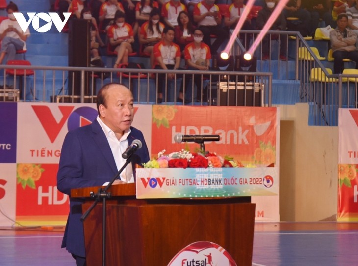 2022年室内五人制足球锦标赛在林同省大叻市开幕 - ảnh 1