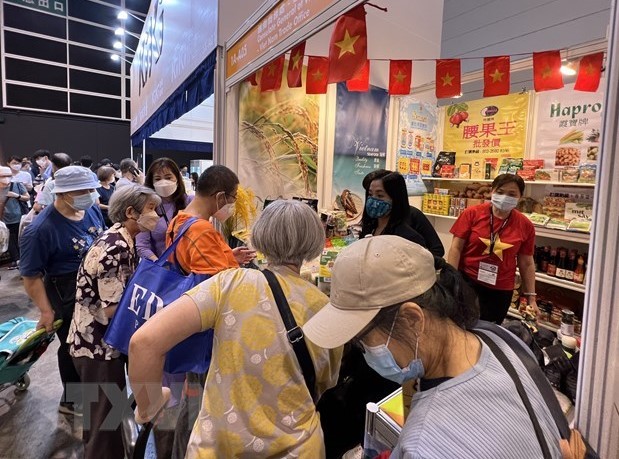 在中国香港美食博览会上介绍越南特产 - ảnh 1