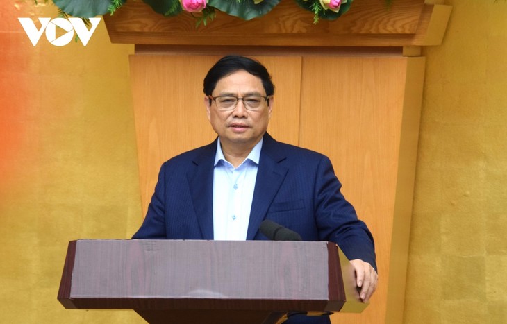 越南政府总理范明政：继续实现稳定宏观经济、控制通胀目标 - ảnh 1