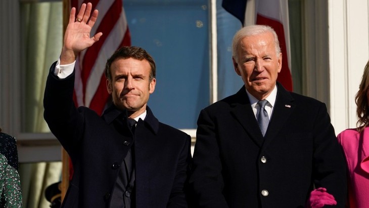 法国总统访美：在全球问题中加强跨大西洋关系 - ảnh 1
