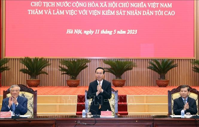 越南国家主席武文赏：建设专业、现代的司法体系 - ảnh 1