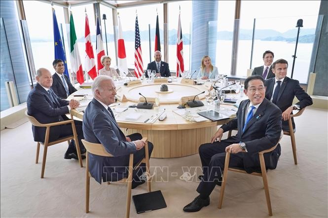  G7峰会：支持延长黑海谷物协议 - ảnh 1