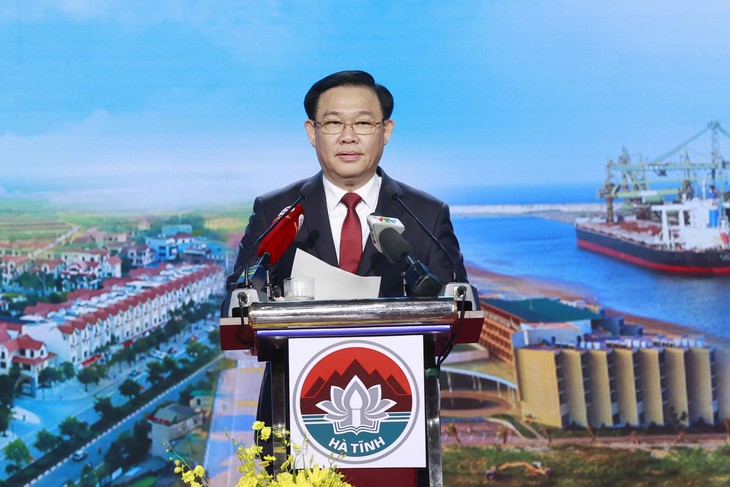 越南国会主席王庭惠：河静省要将潜力和优势化为发展动力 - ảnh 1