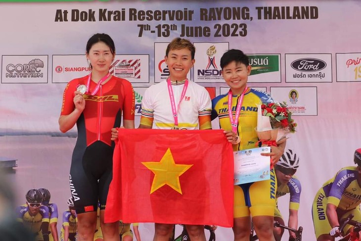 越南女选手阮氏实第三次夺得亚洲冠军 - ảnh 1